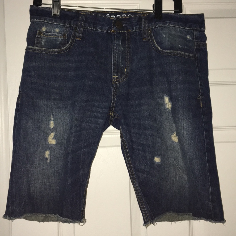 Aero ripped shorts